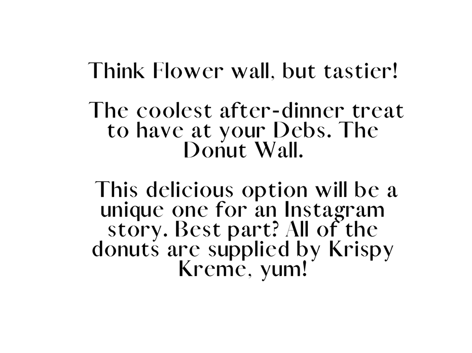 Donut Wall Descipt