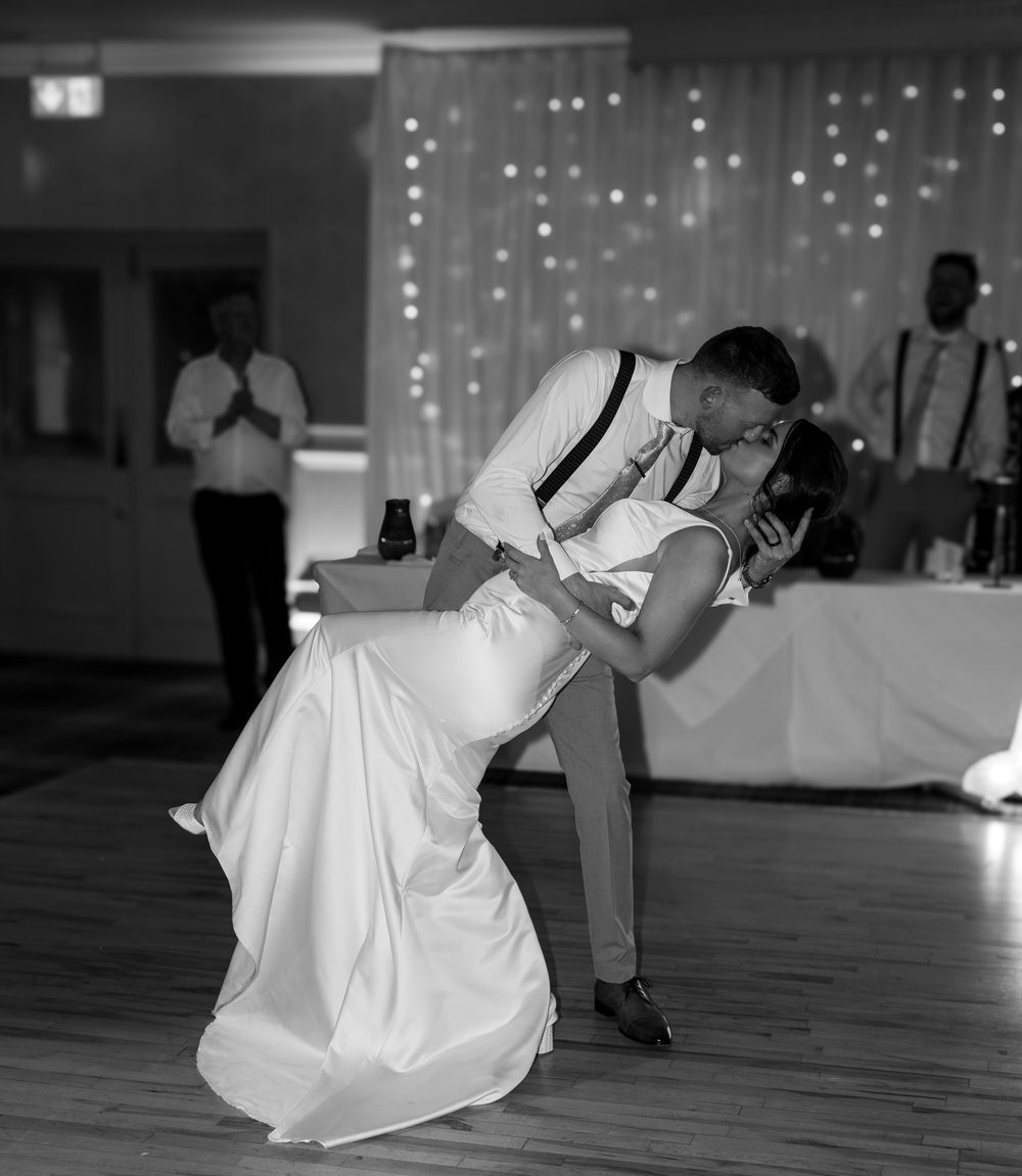 First dance at The Lakeside Manor's Fáilte Suite